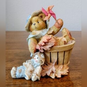 Vintage Cherished Teddies PAT "Falling For You" Figurine